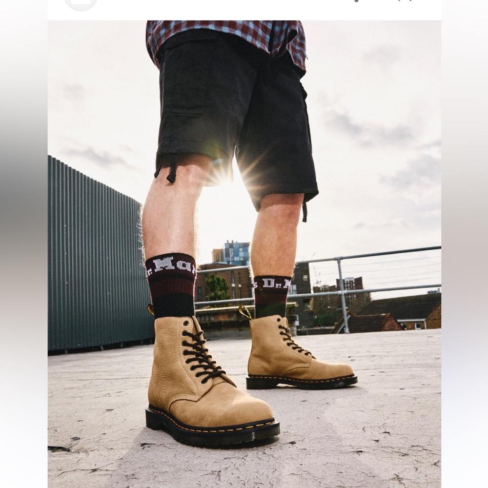 Dr. Martens 1460 Nubuck Boots DR. MARTENS
Men size 11women 12 gently used - Picture 3 of 16